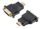 MicroConnect HDM1924F DVI-D (mot.) į HDMI (vyr.) keitiklis, juodas