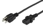 MicroConnect PE110440SJT-IT maitinimo laidas 4 m NEMA 5-15P C13 jungtis juoda