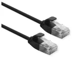 Tinklo laidas ROLINE 21.15.3953 RJ-45 Cat6a 1 m Juodas