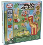 MALIK Magnetic Mini Animals Jungle model 62323 &ndash; magnetinių gyvūnėlių rinkinys