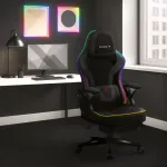 Žaidimų kėdė Huzaro HZ-FORCE 4.6 RGB Black Mesh