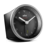 Braun BC07SB-DCF Kvarcinis radijo signalo žadintuvas, juodas, sidabrinis