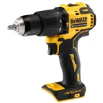 DeWALT DCD709N-XJ 18V XR belaidis smūginis gręžtuvas-suktuvas, be&scaron;epetėlis, 1650 aps./min., 65 Nm, 340 W, greito suveržimo griebtuvas 13 mm, 1,2 kg, be baterijos ir įkroviklio, juodas/geltonas
