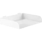 InLine 23182B Slatwall lentyna, didelė, i&scaron; plieno, 318 x 250 x 68 mm, iki 3 kg, balta