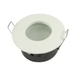 Synergy 21 LED Retrofit GU10 / GX5 - 3 įleidžiamo lubinio &scaron;viestuvo rinkinys IP65 baltas