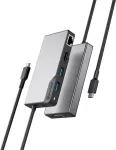 ALOGIC USB-C Fusion MAX 6-in-1 Hub V2 - stotelė - USB-C 3,1 Gen 1 - VGA, HDMI - 1GbE (UCFUPRGVV2-SGR)