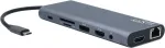Dokavimo stotelė Exsys EX-1226HM 14-in-1 USB-C, USB 3.2 Gen 2x1