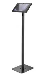 Compulocks - St&auml;nder-Kit - freiliegende Front-/R&uuml;ckkamera und Sensoren - f&uuml;r Tablett - verriegelbar - hochwertiges Aluminium - Schwarz - Bodenaufstell
