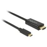 Vaizdo kabelio adapteris DeLOCK 85260 USB Type-C HDMI 3 m Juodas