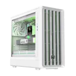 Gamemax korpusas CLAW 460 WH baltas, Mid-Tower, be maitinimo &scaron;altinio