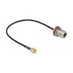 Anteninis kabelis DeLOCK 89059 RP-SMA ki&scaron;tukas &ndash; N lizdas RG-174 30 cm