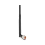 DeLOCK 90735 visakryptė WiFi 7 antena, N tipo ki&scaron;tukas, 2-3 dBi, 20,6 cm, lenkiamas lankstas ir lanksti medžiaga, juoda