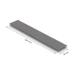 &Scaron;iluminė tarpinė DeLOCK 18468 3,2 W/m&middot;K Pilka 20x120x0,5 mm