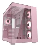 Kompiuterio korpusas COUGAR Gaming FV150 RGB Midi Tower Rožinis