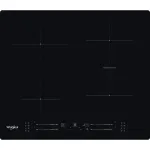 Whirlpool WB S2560 NE juoda įmontuojama 59 cm zoninė indukcinė kaitlentė 4 zonos