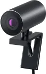 Internetinė vaizdo kamera Dell UltraSharp WB7022 4K 60fps, USB, integruotas mikrofonas, reguliuojamas laikiklis