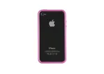 Kensington Band Case iPhone 4/4S apsauginis rėmelis, juoda/rožinė