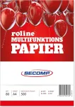 Spausdinimo popierius ROLINE 16061125 A4 500 lapų Baltas