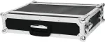 Roadinger 30107190 efektų rėmas CO DD, 2U, 24 cm gylio, juodas