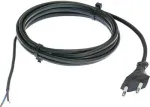 Maitinimo laidas AS Schwabe 70642, 1,5 m, juodas