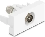 DeLOCK 90828 Easy 45 modulis IEC ki&scaron;tukas&ndash;F lizdas, baltas