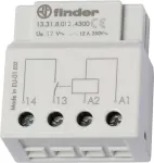 Finder Relė įmontavimui į UP-Dose arba Schalterdose 13.31.8.012.4300 12 V/AC 1 NO kontaktas 12 A 250 V/AC