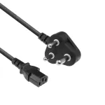 Maitinimo laidas ACT Powercord India/SA ki&scaron;tukas - C13 juodas 2,5 m