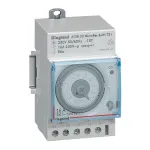 Legrand 412823 analoginis DIN-bėgio laiko jungiklis, 230 V, 16 A/250 V