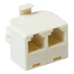 ACT RJ modulinis T adapteris: 2x RJ-12 lizdas - 1x RJ-12 ki&scaron;tukas