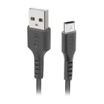 SBS TECABLEMICRO2K 2m USB A &ndash; Micro-USB B vyri&scaron;kas&ndash;vyri&scaron;kas juodas USB kabelis (TEKabelMICRO2K)
