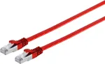 Ethernet pataisos laidas ShiverPeaks S/CONN RJ45 Flat Cat.7 Slim 1 m Raudonas