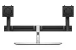 DELL MDS26 68,6 cm (27 colių) stalinis dviejų monitorių stovas juodas, sidabrinis