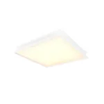 Philips Aurelle Square Panel Light LED lubinis &scaron;viestuvas, Bluetooth/Zigbee, baltas, aliuminis, kintamas