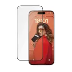 PanzerGlass &reg; Keraminis ekrano apsauginis stiklas iPhone 15 Pro | Ultra-Wide Fit su EasyAligner