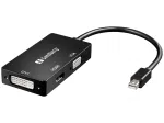 SANDBERG MiniDPHDMI+DVI+VGA adapter - Video converter