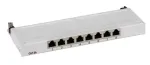 Patch Panel EFB Elektronik 37738.8 &ndash; 8 prievadų, Cat.6A, ekranuotas, 0,5U
