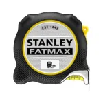 Matavimo juosta Stanley FMHT38217-0 8 m, juoda/geltona