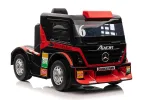 LEAN CARS Mercedes XMX622 Red Ride-On Truck su LED lemputėmis