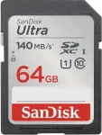 WESTERN DIGITAL SanDisk Ultra 64GB SDXC atminties kortelė 140MB/s