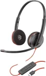 Poly Blackwire C3220 USB-C vienos ausies ausinės - 3200 Series - ant ausų - laidinės - USB-C - triuk&scaron;mą izoliuojančios (209749-22)