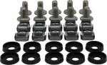 Rockstable M6 Phillips Screws Set - Rack Mounting - Silver - 10 Pieces (RS19-M611)