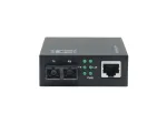 LevelOne Smart Gigabit RJ45-SC Media Converter, Multimode Fiber, 850 nm, 500 m, Compatible with 19-Inch Rack Mount Chassis, 1000 Mbit/s