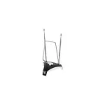 One for All SV-9305 aktyvi stiprinimo antena DVB-T/DVB-T2/DAB/DAB+ su dvigubo dipolio kilpa &ndash; juoda