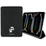 Karl Lagerfeld KLFC11PM24SAKCK iPad Pro 11 M4 2024 / M5 2025 Book Cover Black Saffiano Magnetic Karl & Choupette