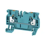 Weidm&uuml;ller A2C 2.5 BL Through Terminal Block Klippon Connect A-Series Blue