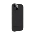 iLike Apple iPhone 14 Plastic Leather Back Cover Black