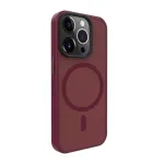 Evelatus Apple iPhone 15 Pro Hybrid Case su MagSafe PC+TPU Plum