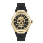 Philipp Plein PWADA0224 Moteri&scaron;kas Kvarcinis Analoginis Laikrodis 40mm Nerūdijantis Plienas