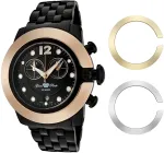 GLAM ROCK GR32183 Vyri&scaron;kas &Scaron;veicari&scaron;kas Kvarcinis Laikrodis 44mm Juodas Silikoninis