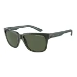 ARMANI EXCHANGE AX4026S83419A Unisex Rectangular Sunglasses Matte Black 56/17/140 mm